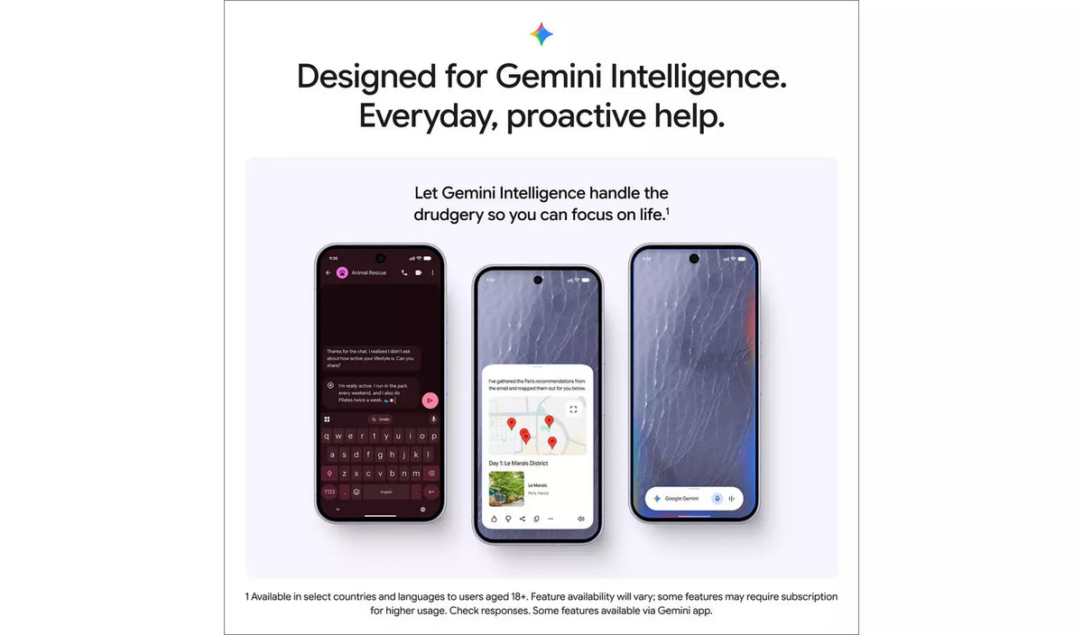 SIM Free Google Pixel 11 (Obsidian) 5G 256GB AI Mobile Phone - New Boxed Condition