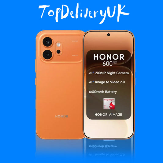 SIM Free HONOR 600 5G (Orange) 256GB AI Mobile Phone - New Boxed Condition