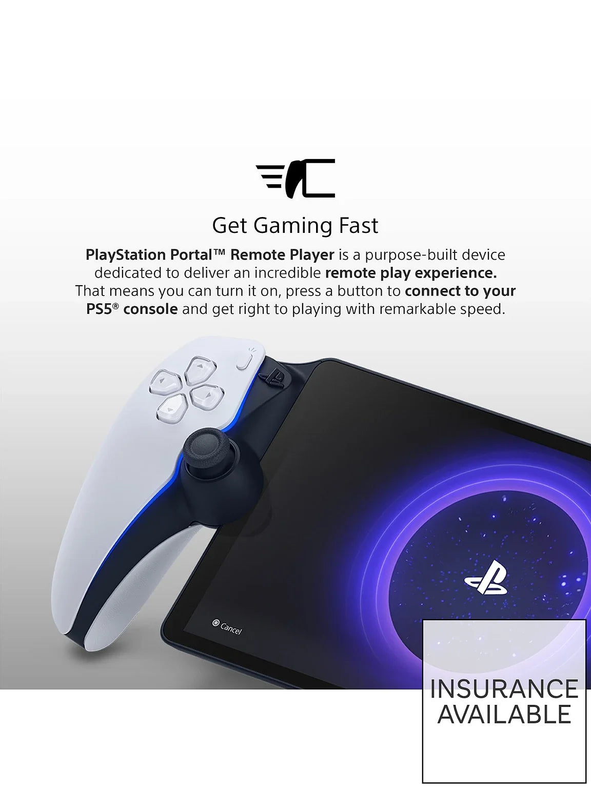 Playstation Portal™ Remote Player For PS5® White Console - New Boxed Condition