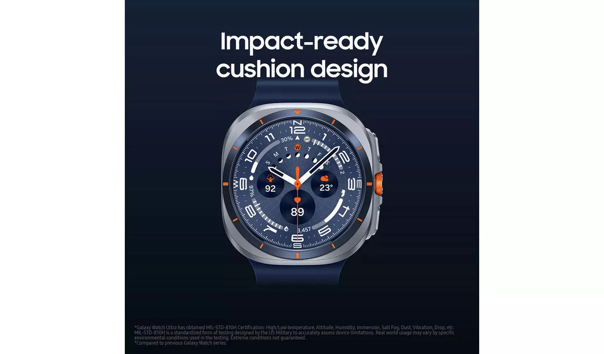 Samsung Galaxy Watch Blue Ultra 2025 Smart Watch - New Boxed Condition