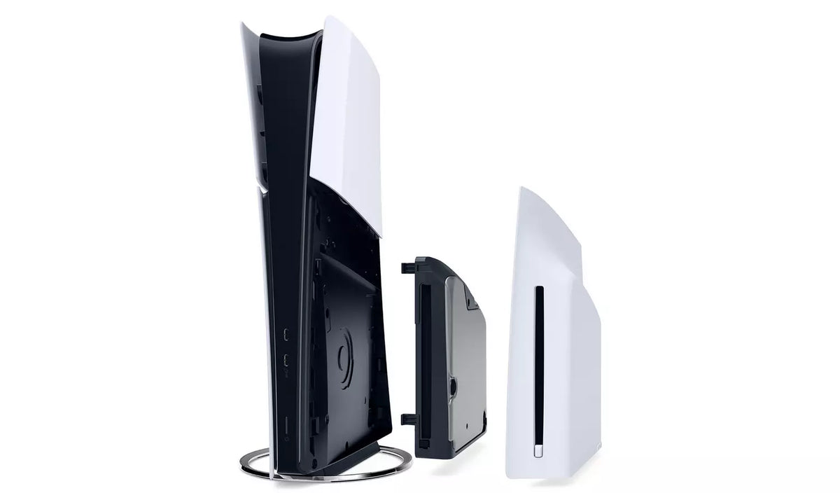 Disc Drive For PS5 Digital Edn Model Group (White) - Slim Console - New Boxed Condition
