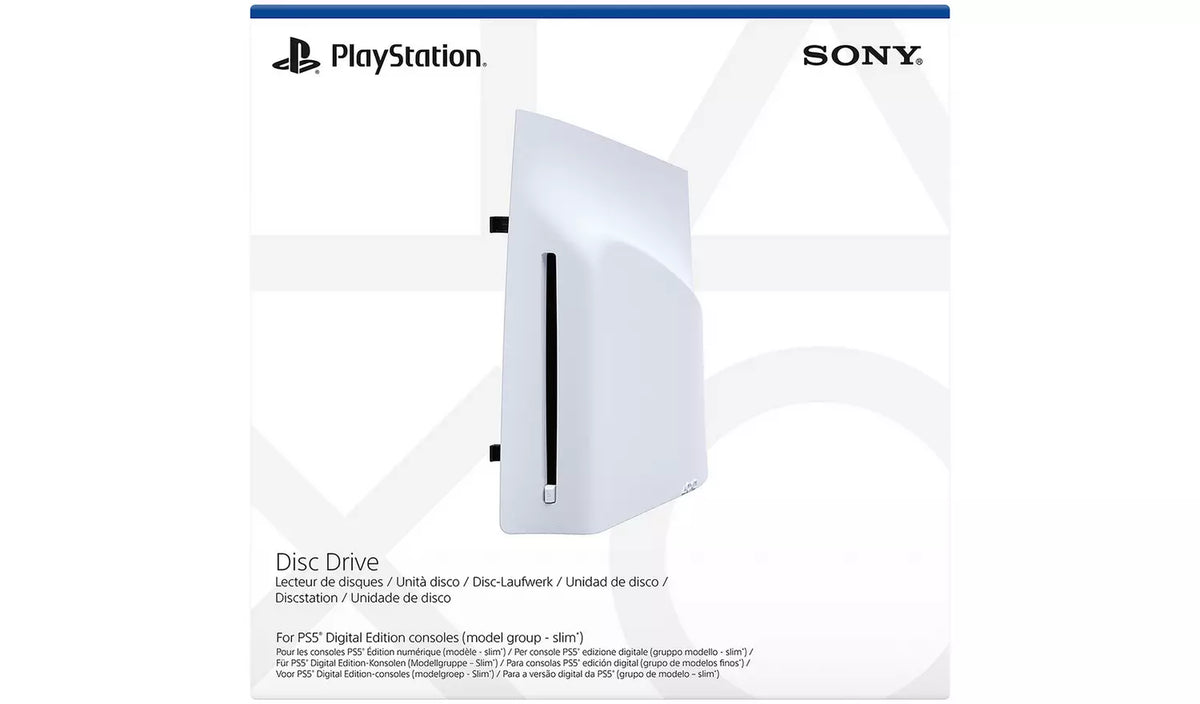 Disc Drive For PS5 Digital Edn Model Group (White) - Slim Console - New Boxed Condition