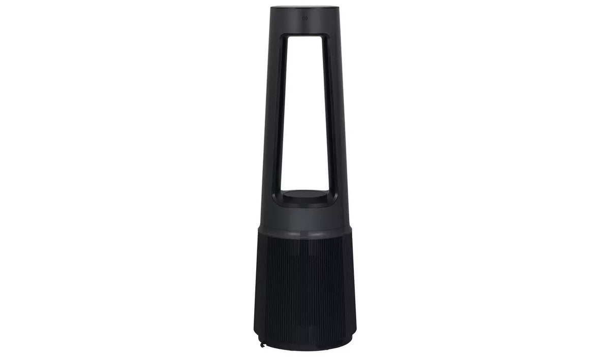 Bush Bladeless (Black) Cool, Purify & Heat Tower Fan - New Boxed Condition
