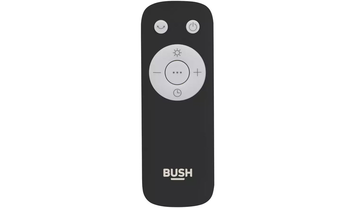Bush Bladeless (Black) Cool, Purify & Heat Tower Fan - New Boxed Condition