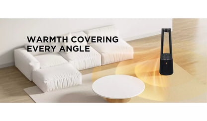 Bush Bladeless (Black) Cool, Purify & Heat Tower Fan - New Boxed Condition