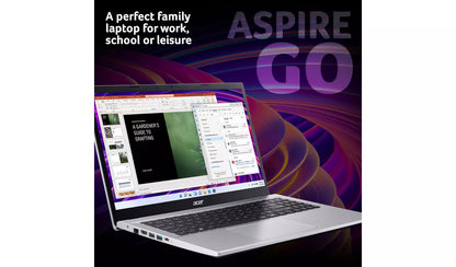 Acer Aspire Silver Go 15 15.6in Ryzen 7 16GB 512GB Laptop - New Boxed Condition
