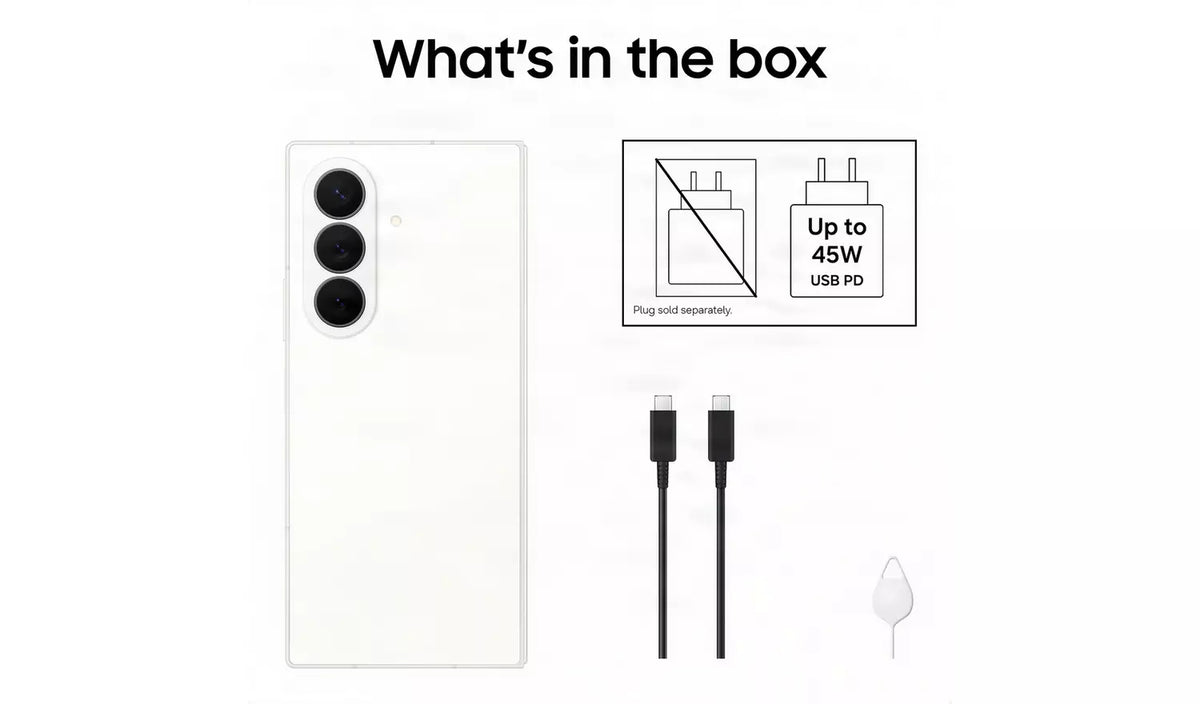 SIM Free Samsung Galaxy Z Fold8 (Cream) Ultra 5G 256GB AI Mobile Phone - New Boxed Condition